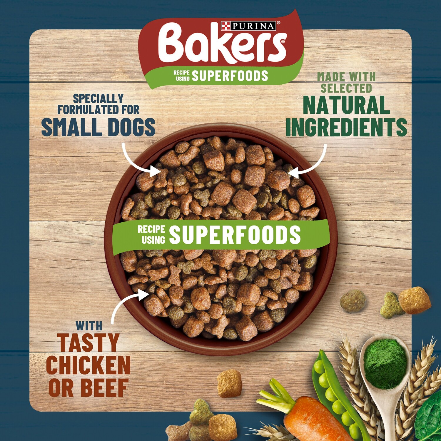 Bakers Dry Food for Small Dogs - 10kg Image 6