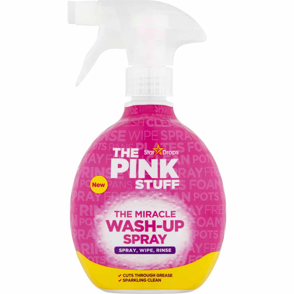 Star Drops The Pink Stuff The Miracle Wash-Up Spray 500ml Image 1