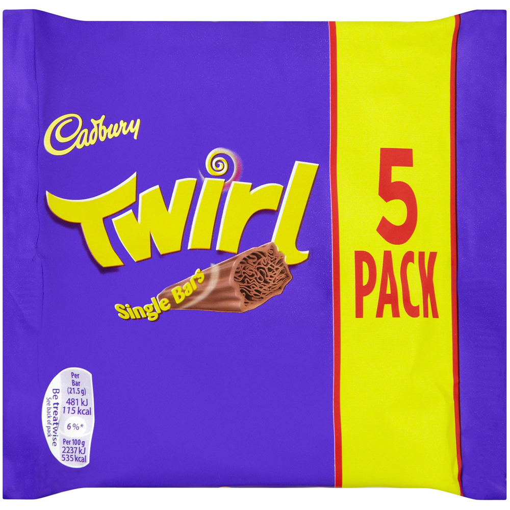 Cadbury Twirl 5 Pack Image