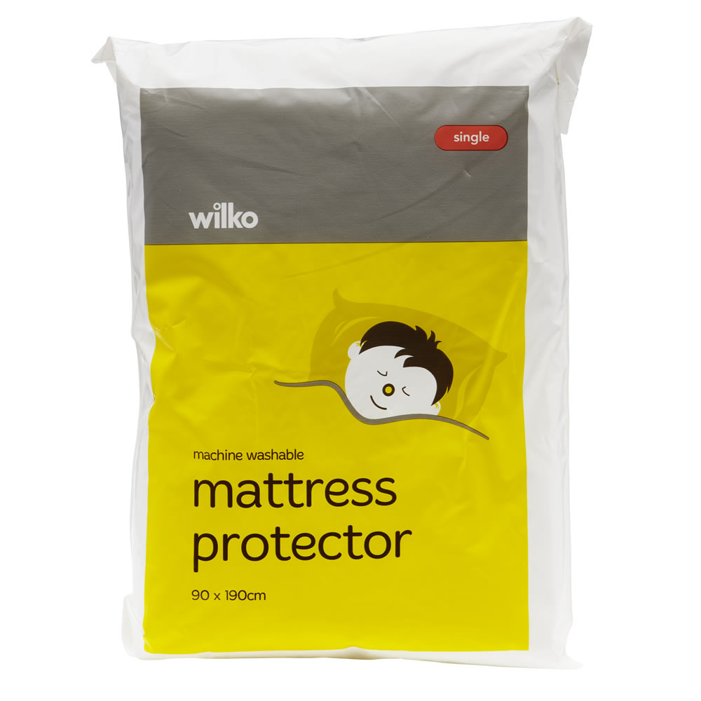 Wilko Single Functional Mattress Protector Image 1