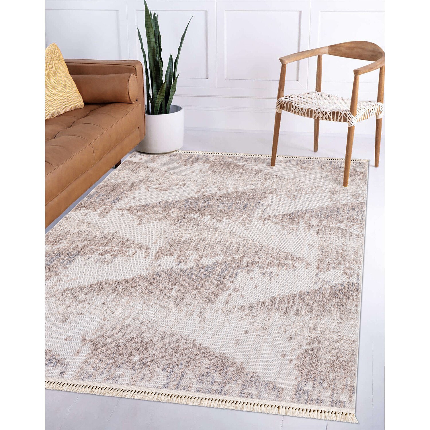 Rio Rosco Rug - Neutral / 160cm Image 2