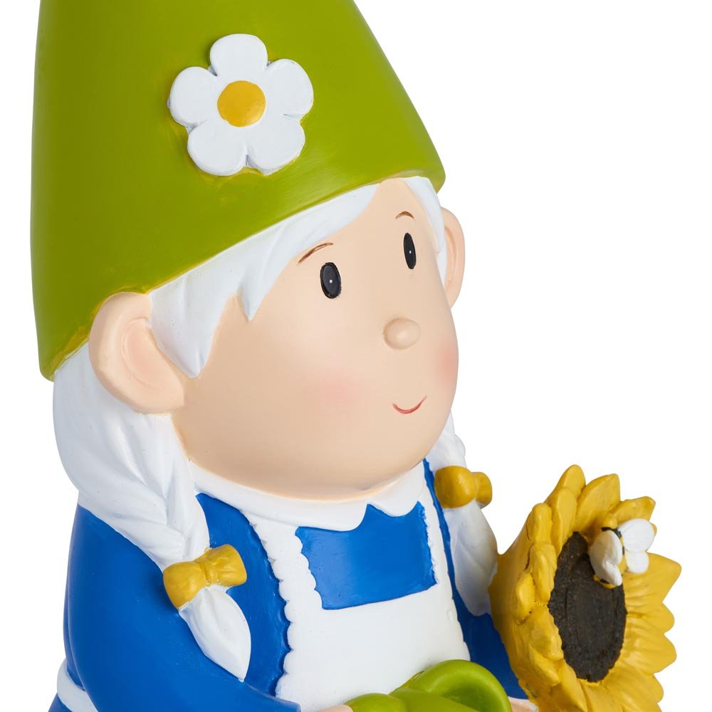 Single Wilko Medium Garden Gnome in Assorted styles Image 7
