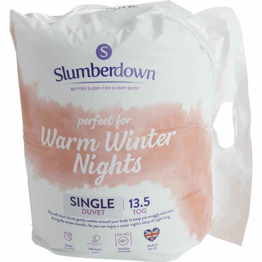 Slumberdown Single Winter Warm Duvet 13.5 Tog Image 3
