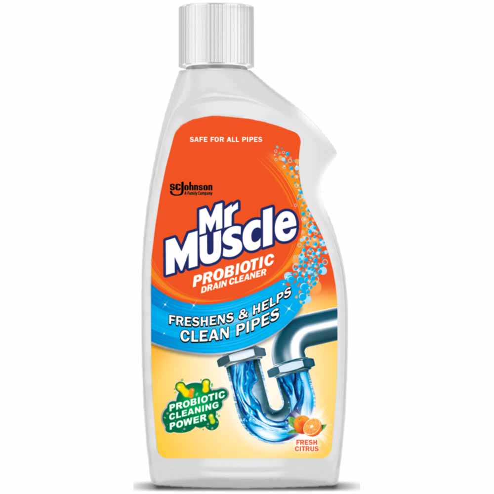Mr Muscle Probiotic Drain Cleaner 500ml Image 2