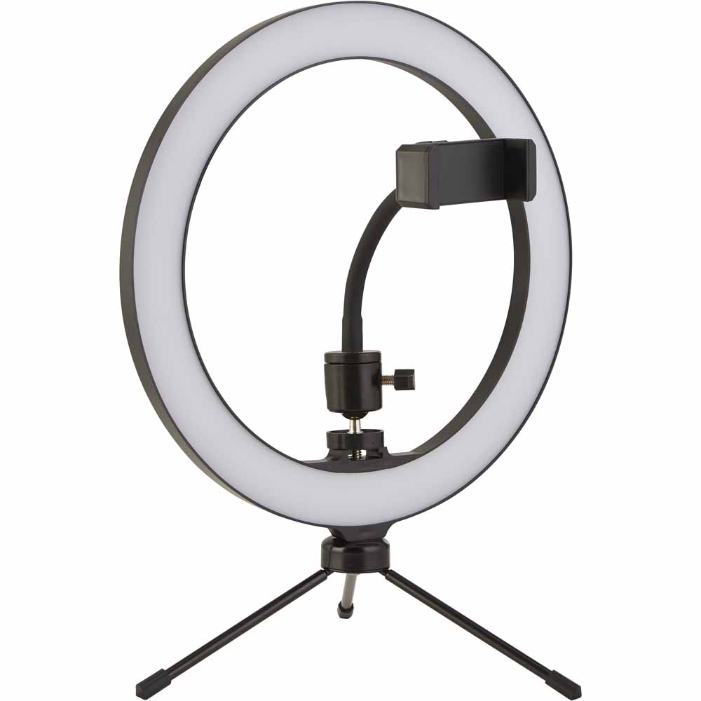 LED Selfie Ring with Tripod Stand Image 1