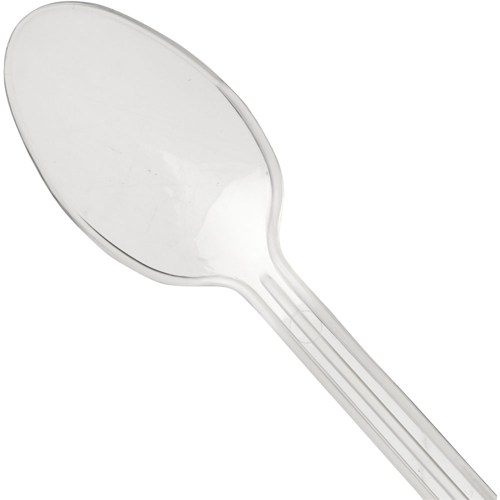 Wilko 30 Pack Reusable Plastic Tea Spoons   Image 3