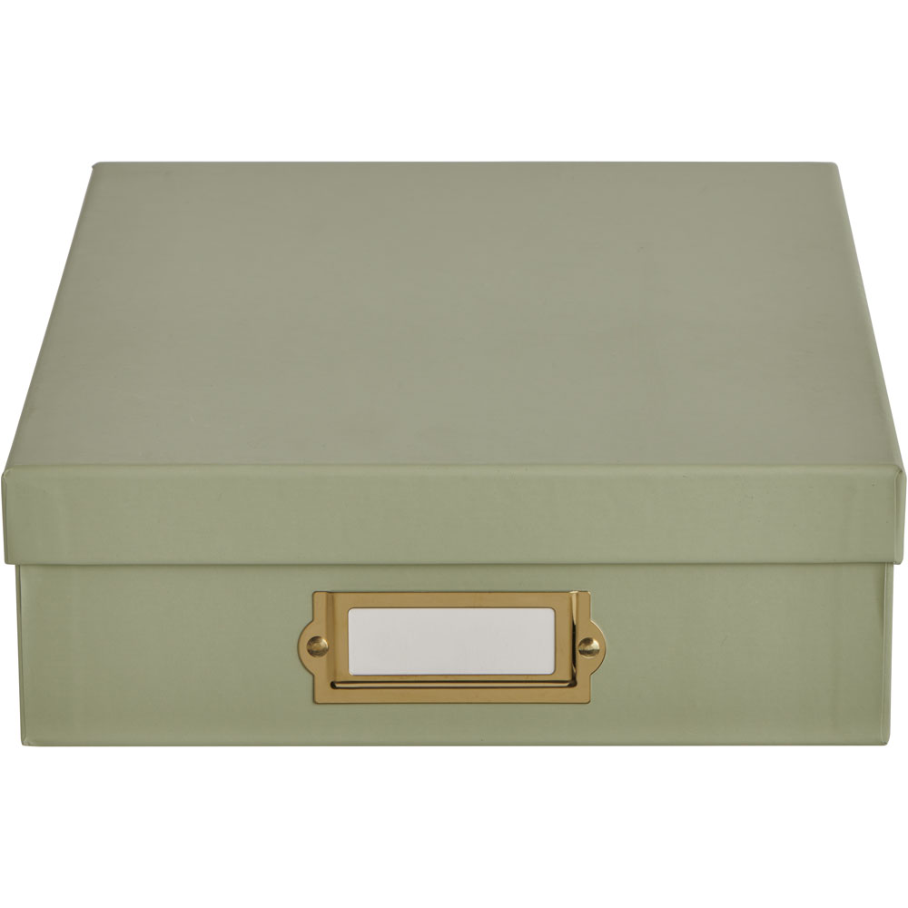 Wilko A4 Size Green Storage Box Wilko