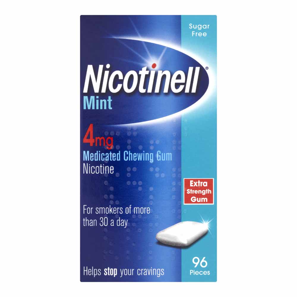 Nicotinell Mint Chewing Gum 4mg 96 pieces Image 2