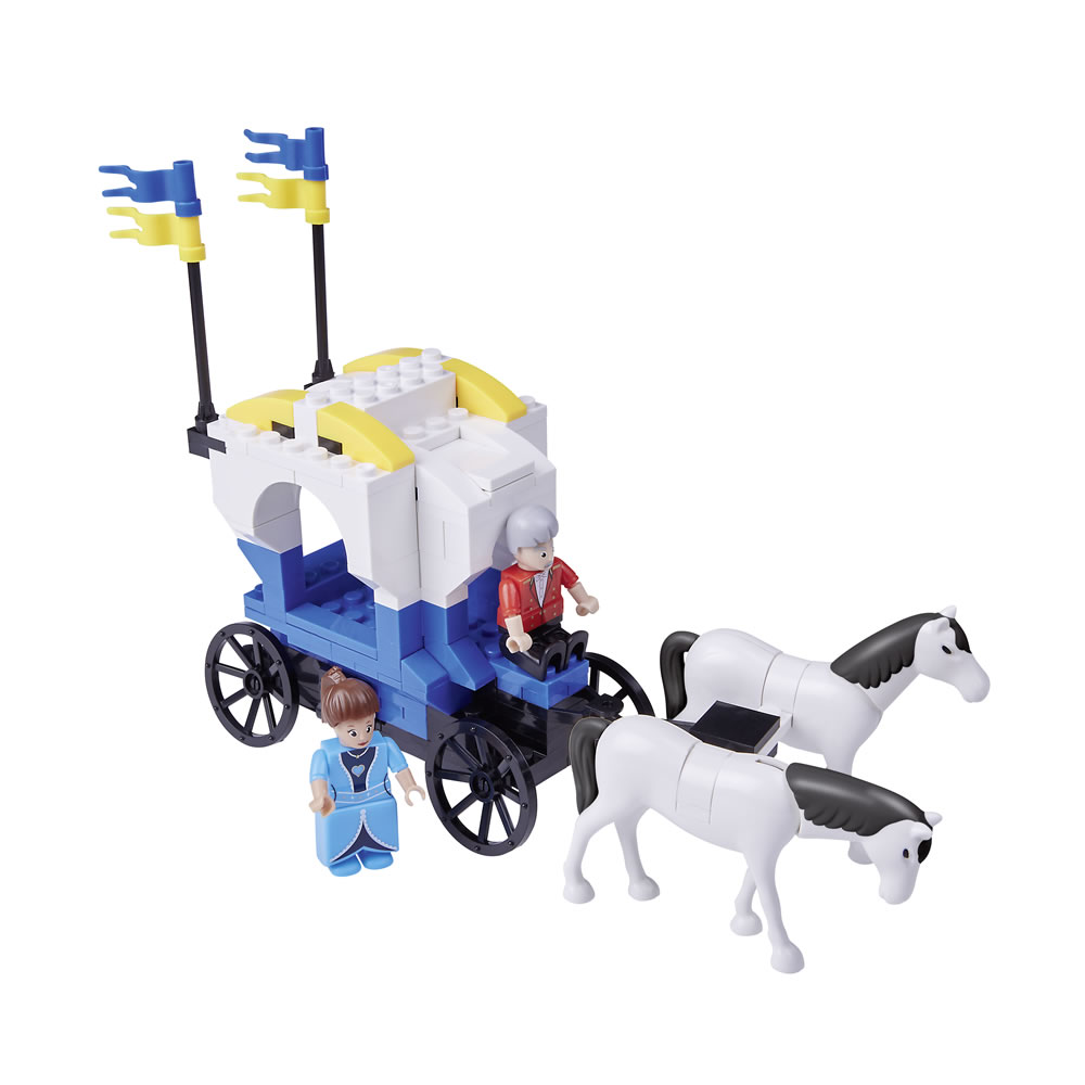 Wilko Blox Horse and Carriage Medium Set Image 1