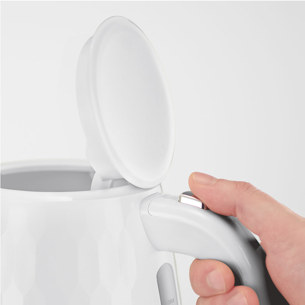 Russell Hobbs White Honeycomb Kettle Image 6