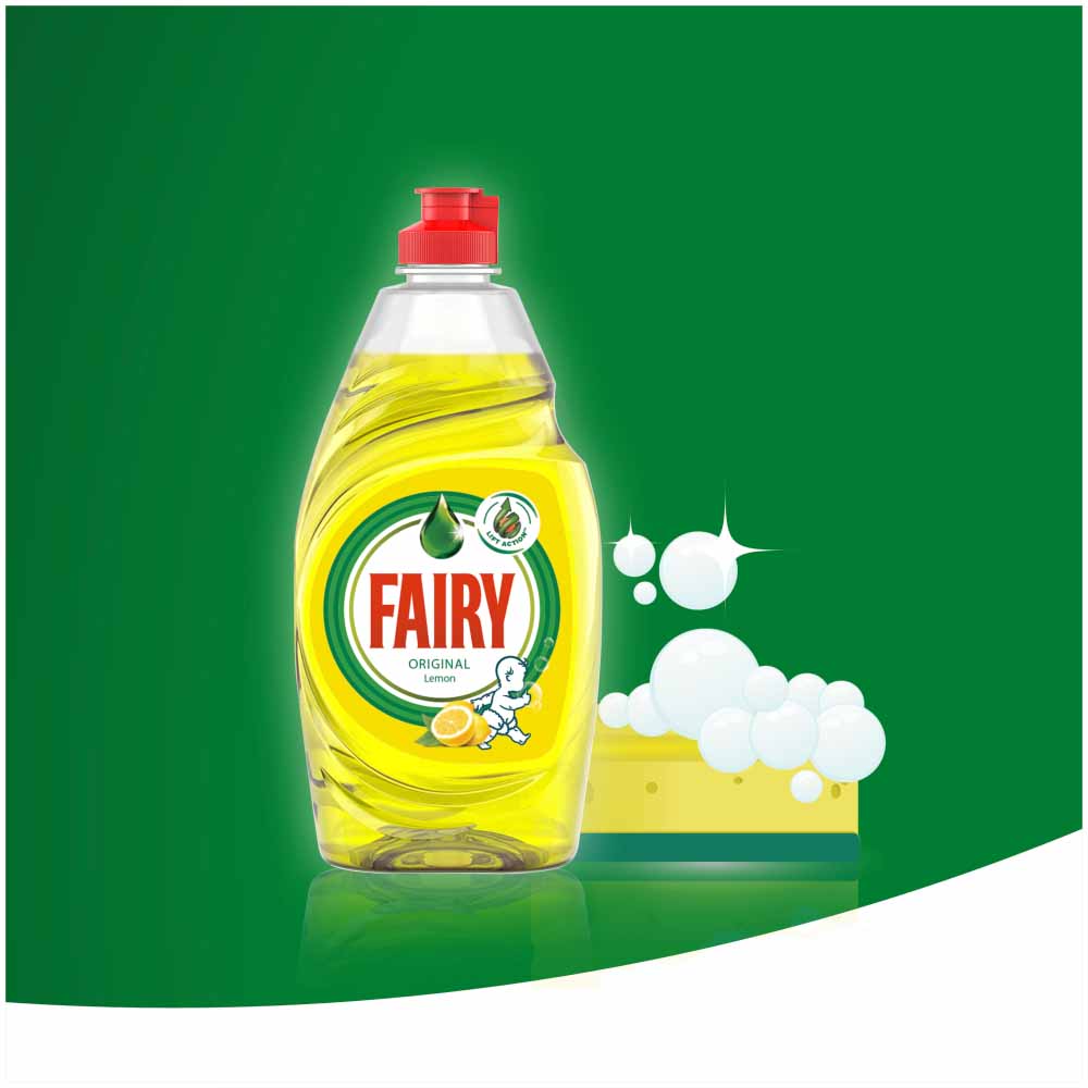 Fairy Washing Up Liquid Lemon 780ml Image 7