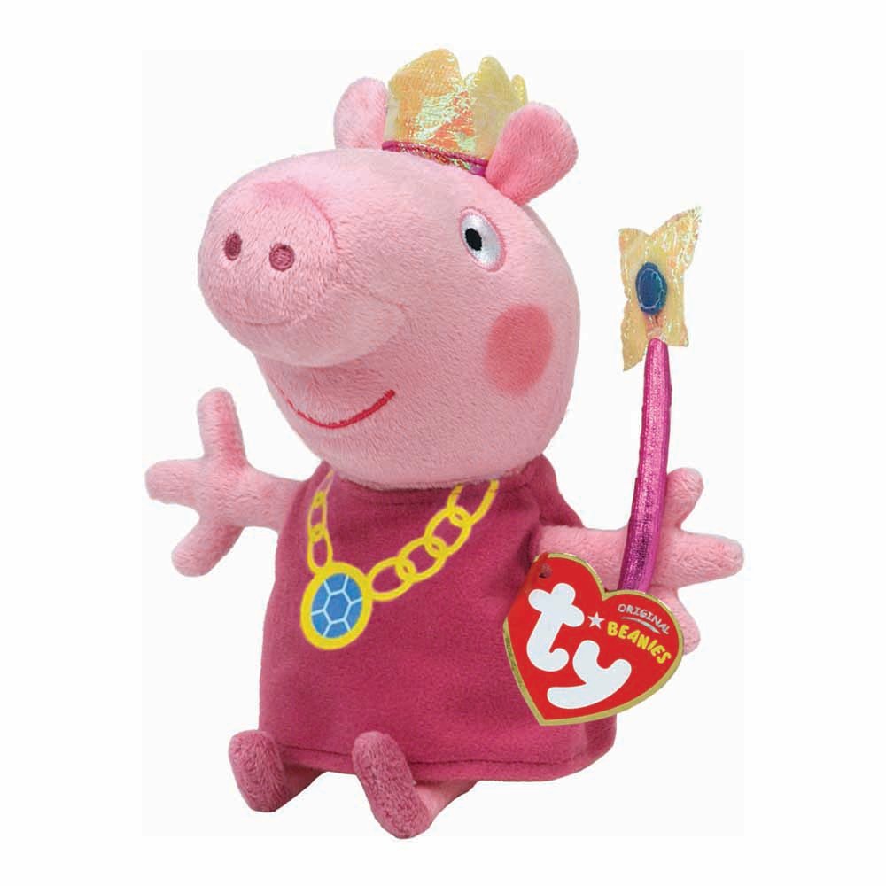 Single Plush Peppa Pig Collectable in Assorted styles Image 3