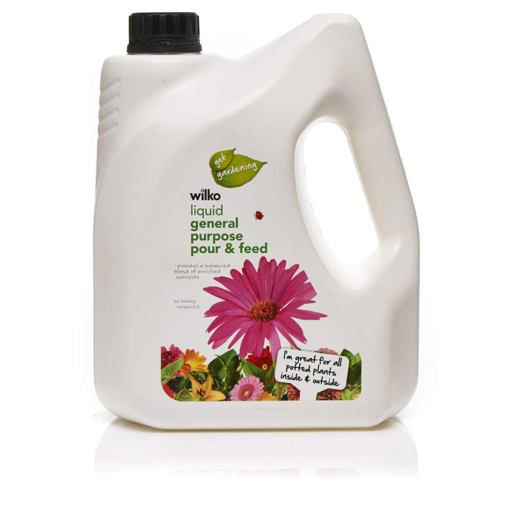 Wilko General Purpose Pour and Feed Liquid 3L Image