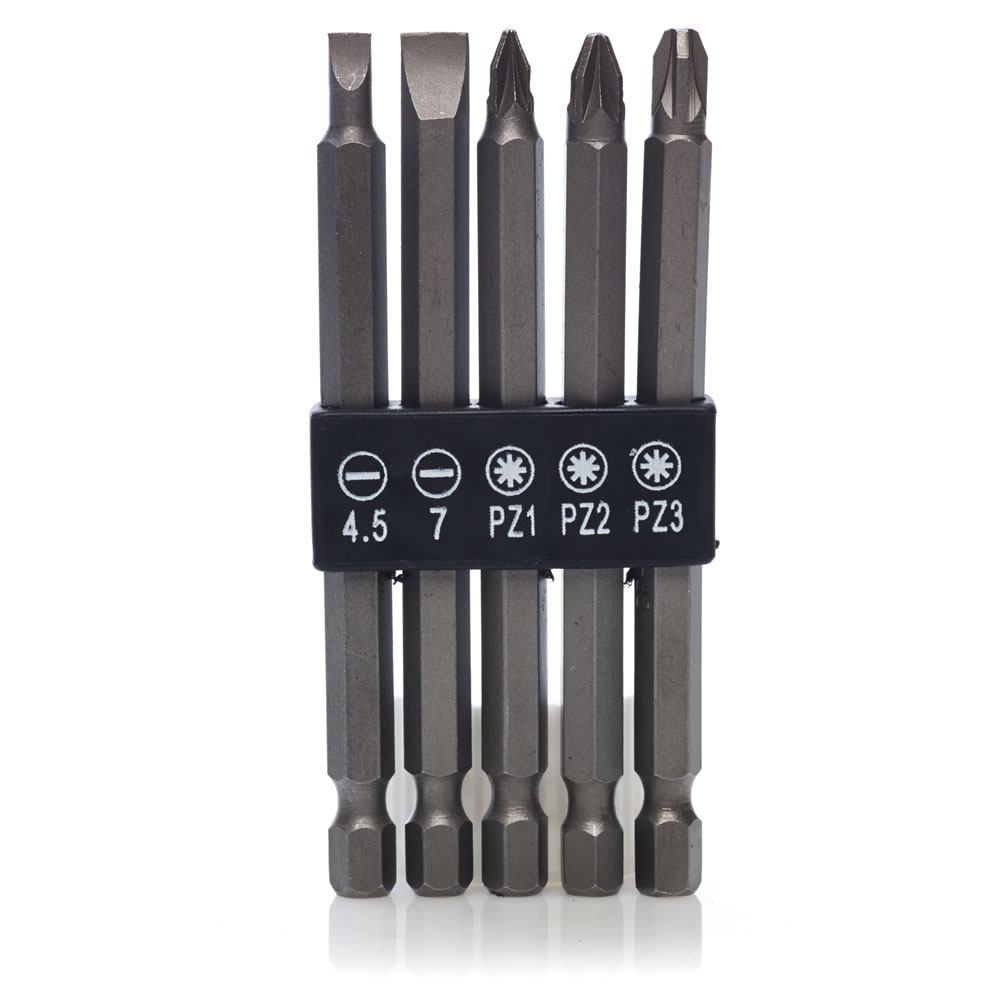 Wilko 5 Piece Power Bit Set Image