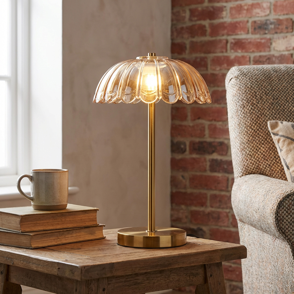 Posey Floral Table Lamp Image 5