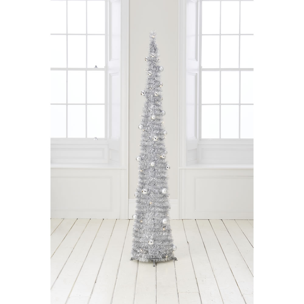 Wilko 6ft Pop Up Battery Operated Christmas Tree Image 5