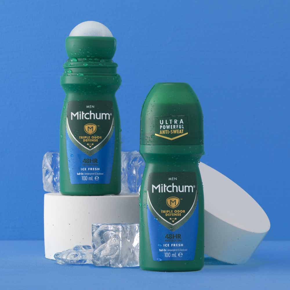 Mitchum Men Ice Fresh Roll On Deodorant 100ml Image 3