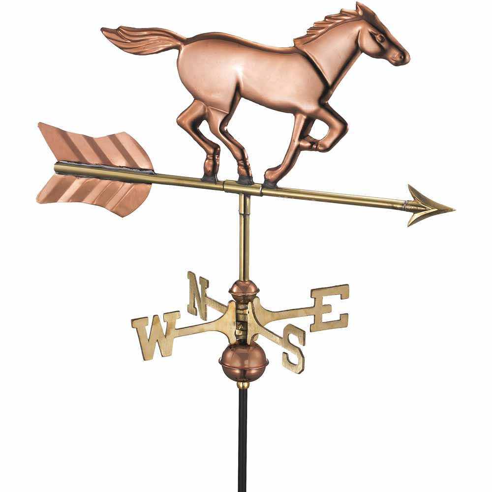 Espira Horse Cottage Copper Weathervane Image 1