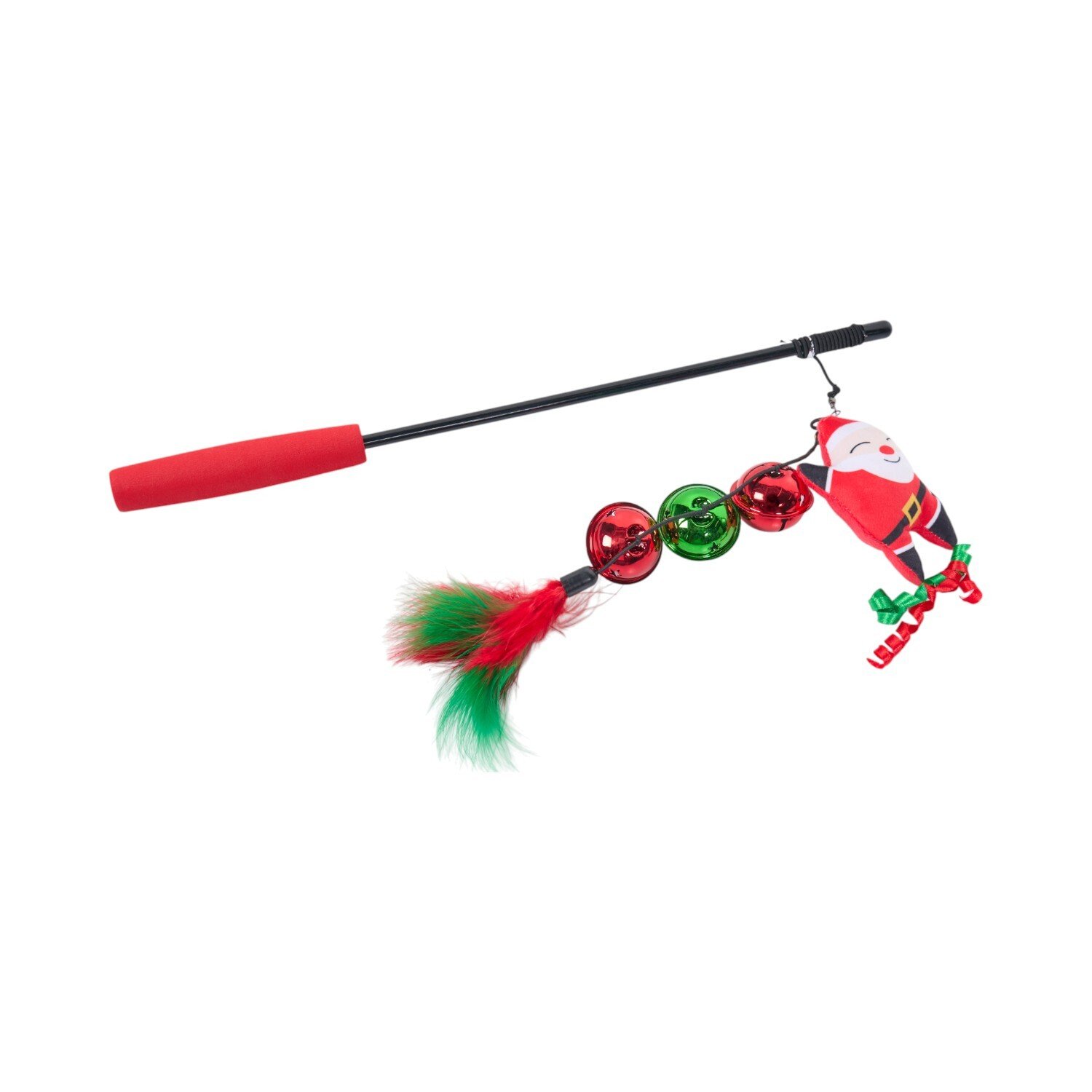 2 in 1 Christmas Cat WandRed Image 1