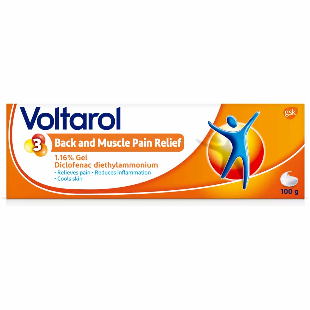 Voltarol Back & Muscle Pain Relief 100g Image 1