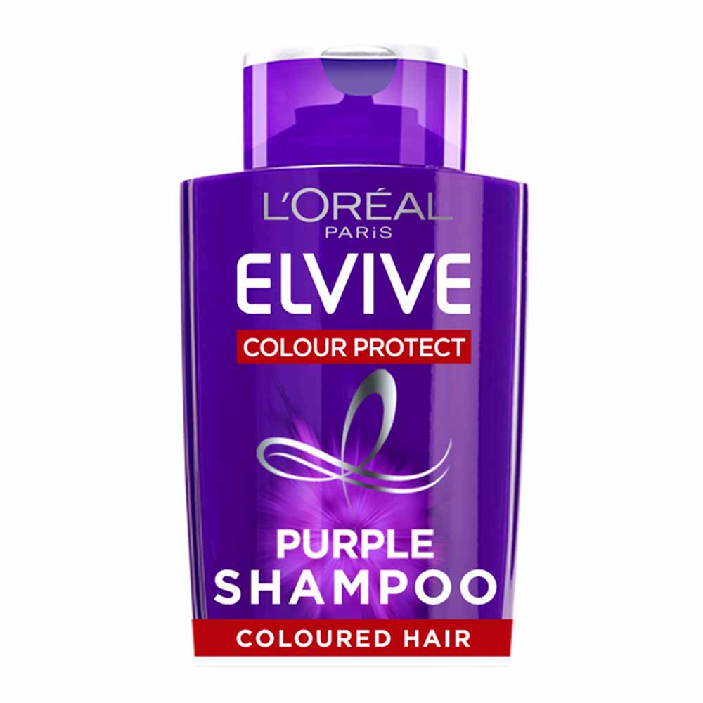 L'Oreal Paris Elvive Colour Protect Anti-Brassiness Purple Shampoo 200ml Image 1