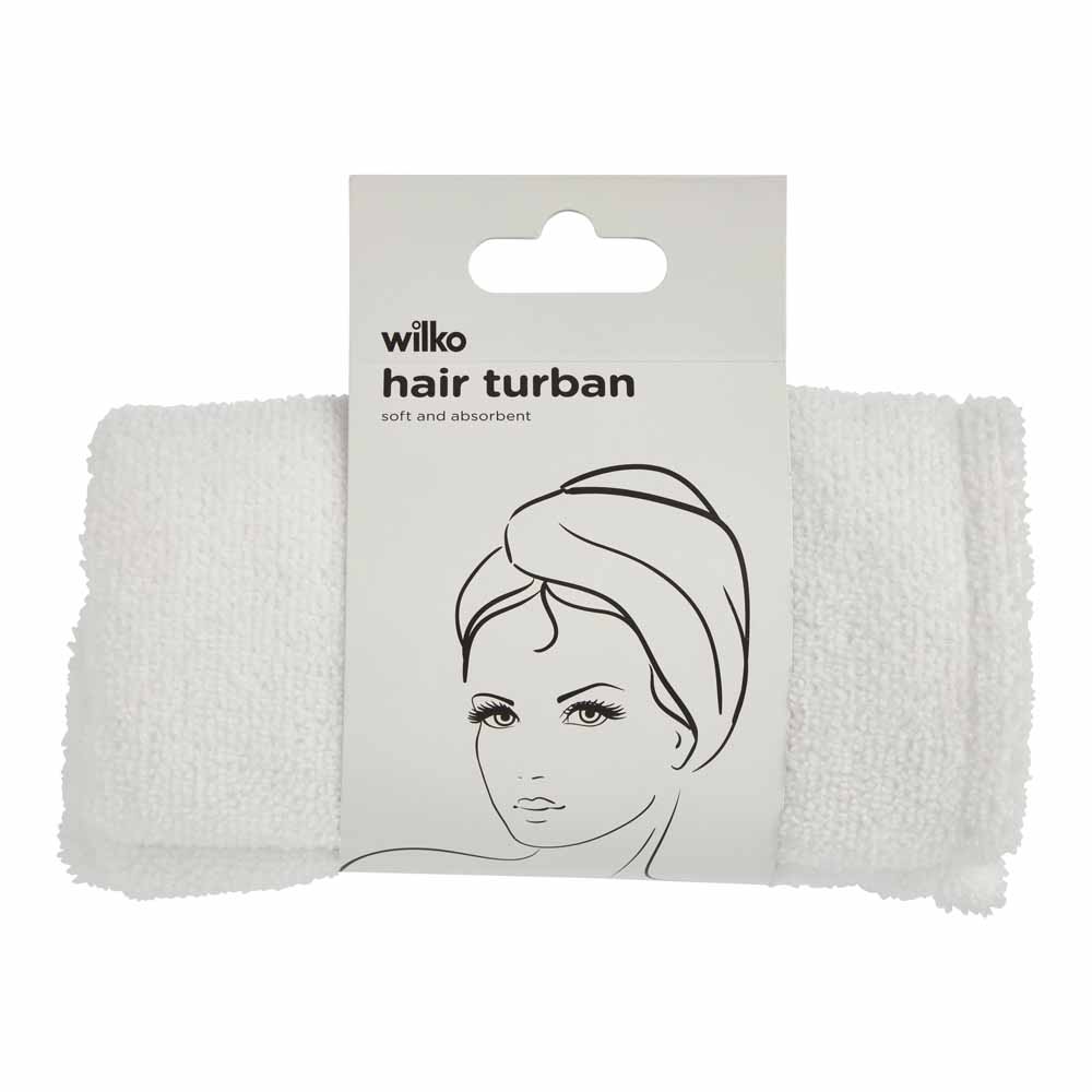 Wilko Hair Turban Image 1