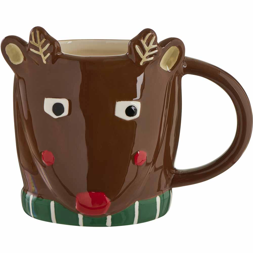 Wilko Reindeer Mug Image 1