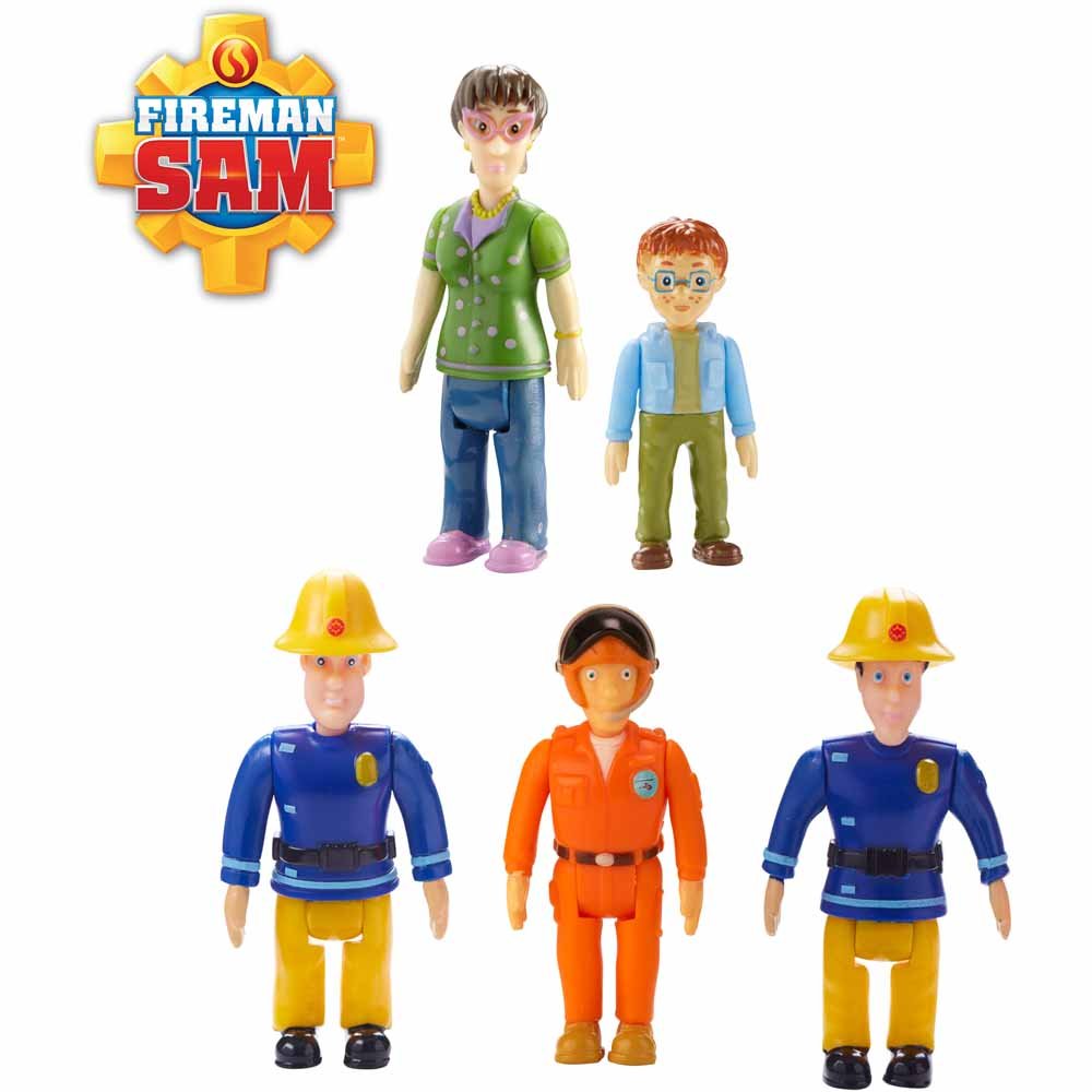 Fireman Sam Action Figures 5 Pack Image 1