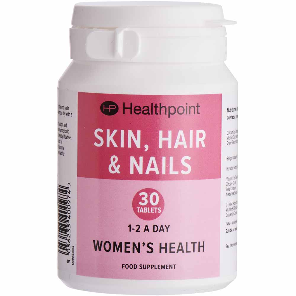 Healthpoint Hair, Skin & Nails 30pk  - wilko