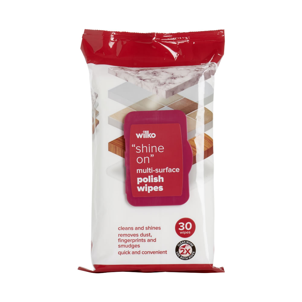 Wilko Multi Purpose Wipes 30 pack | Wilko