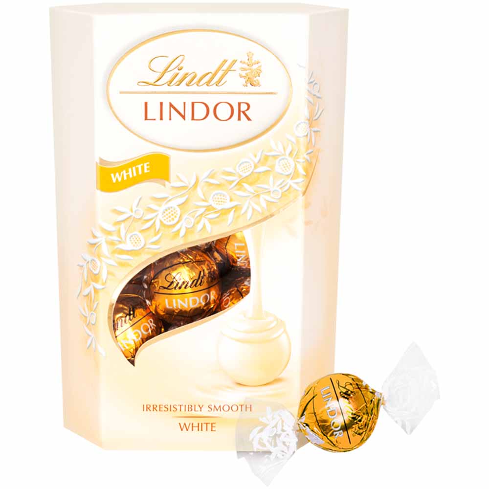 Lindt Lindor White Chocolate Truffles 200g Image 2