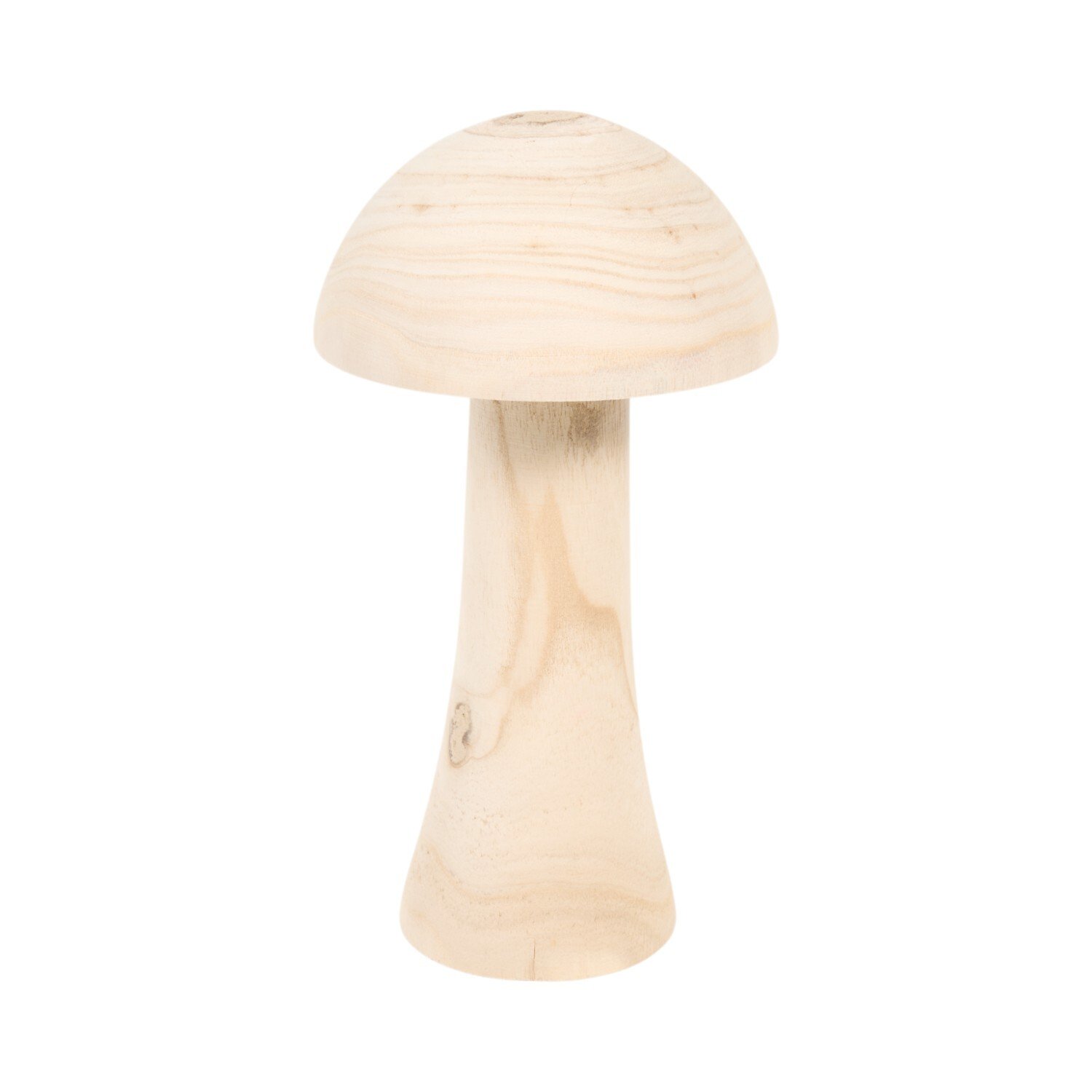 Wood Mushroom Ornament Natural Image 3