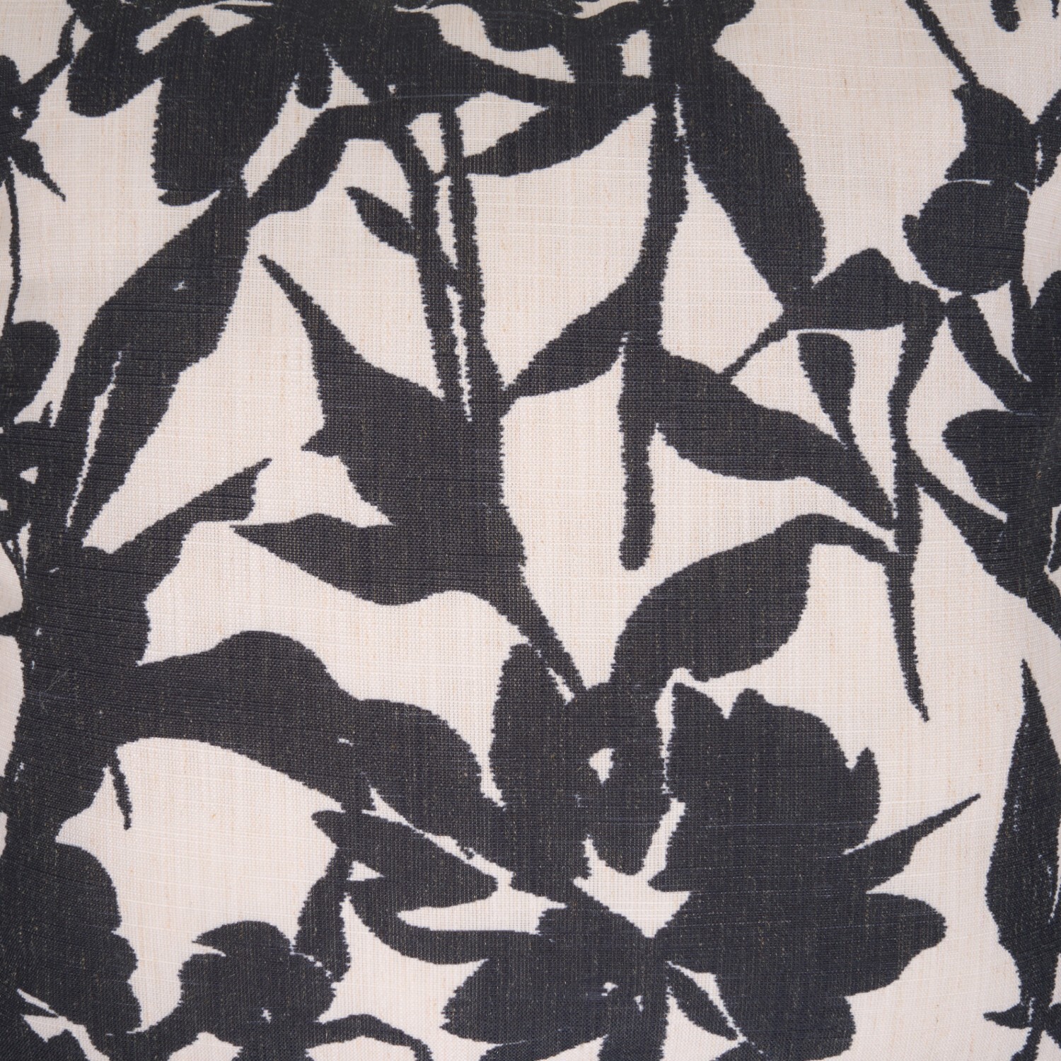 Zahria Ikat Cushion Black Image 2