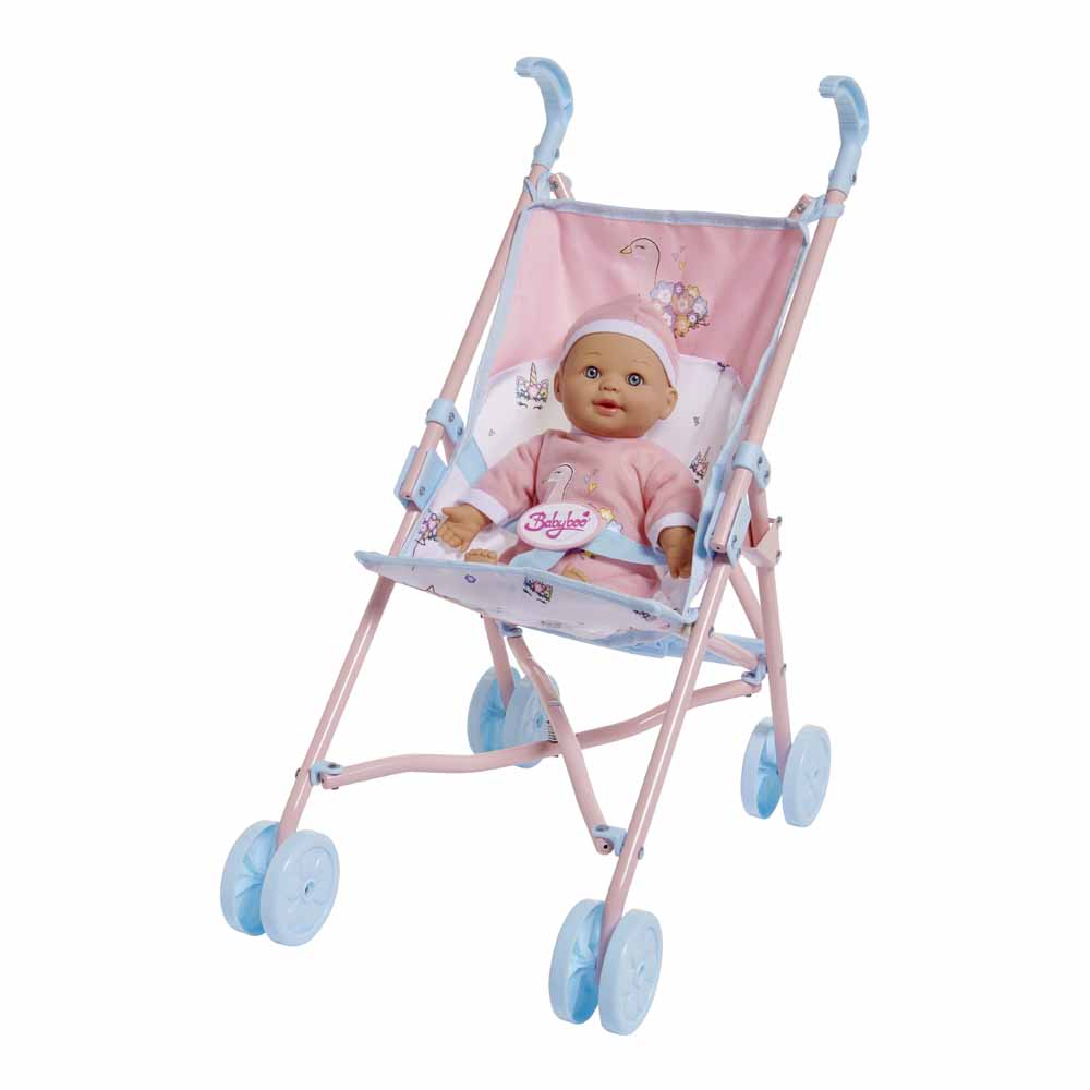 Wilko Doll And Stroller Image 5