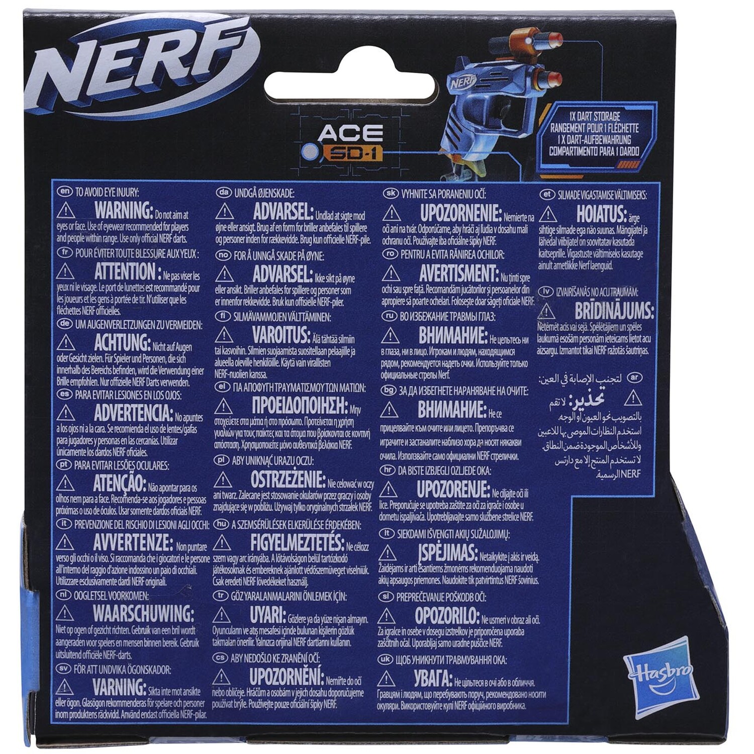 NERF Elite 2.0 Ace SD-1 Blue Blaster and Refill Image 2