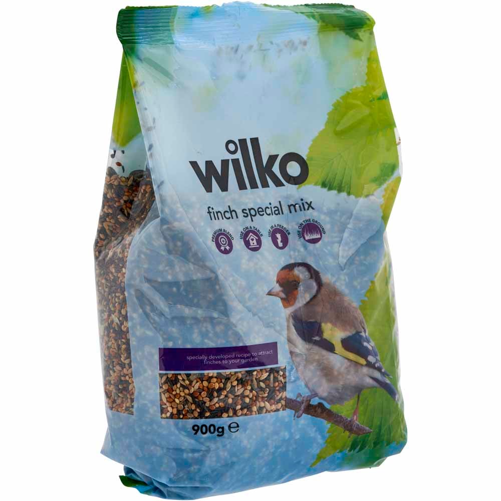 Wilko Wild Bird Finch Special Seed Mix Case of 6 x 900g Image 3