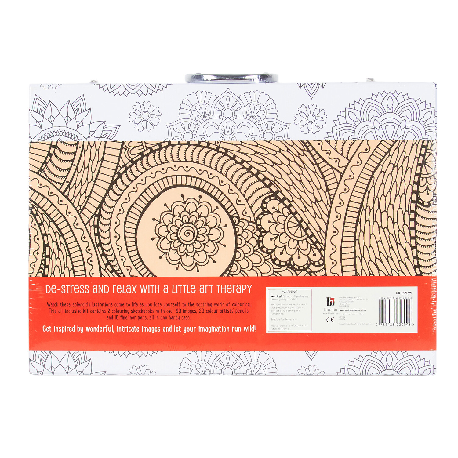 Hinkler Ultimate Colouring Case Art Kit Image 2