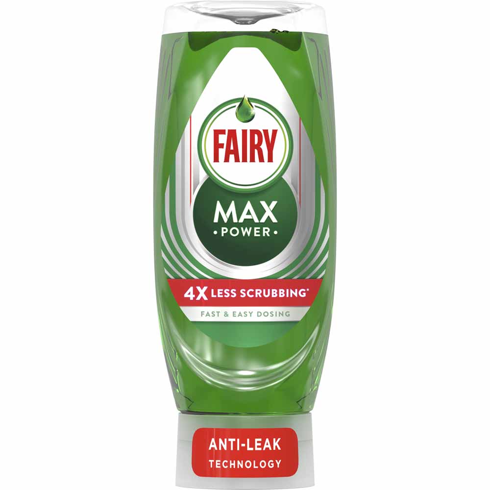 Fairy Max Power Wash Up Liquid Original 450ml Image 2