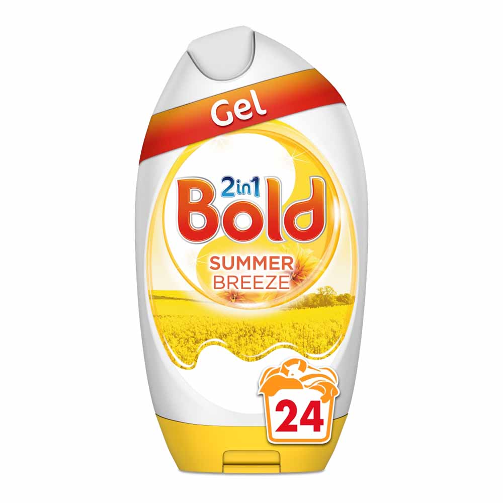 Bold 2 in1 Gel Summer Breeze 24 Washes Image 1