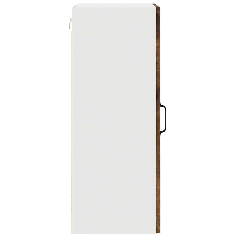 vidaXL Kalmar Single Door Smoked Oak Wall Kitchen Cabinet Image 6