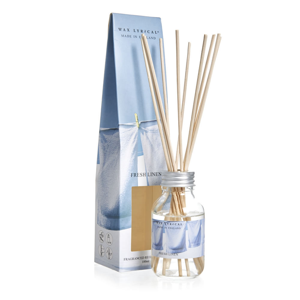 Wax Lyrical Reed Diffuser Fresh Linen 100ml Wilko