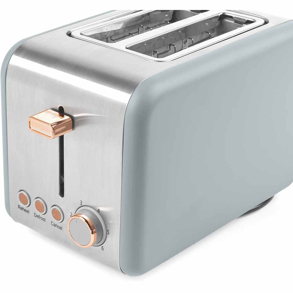 Salter Grey 2 Slice Toaster Image 4