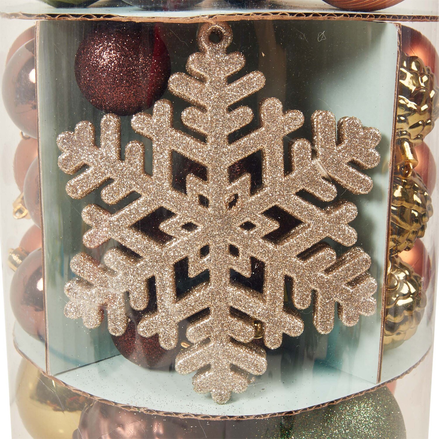 Pack of 120 Amber Charm Bauble Image 2