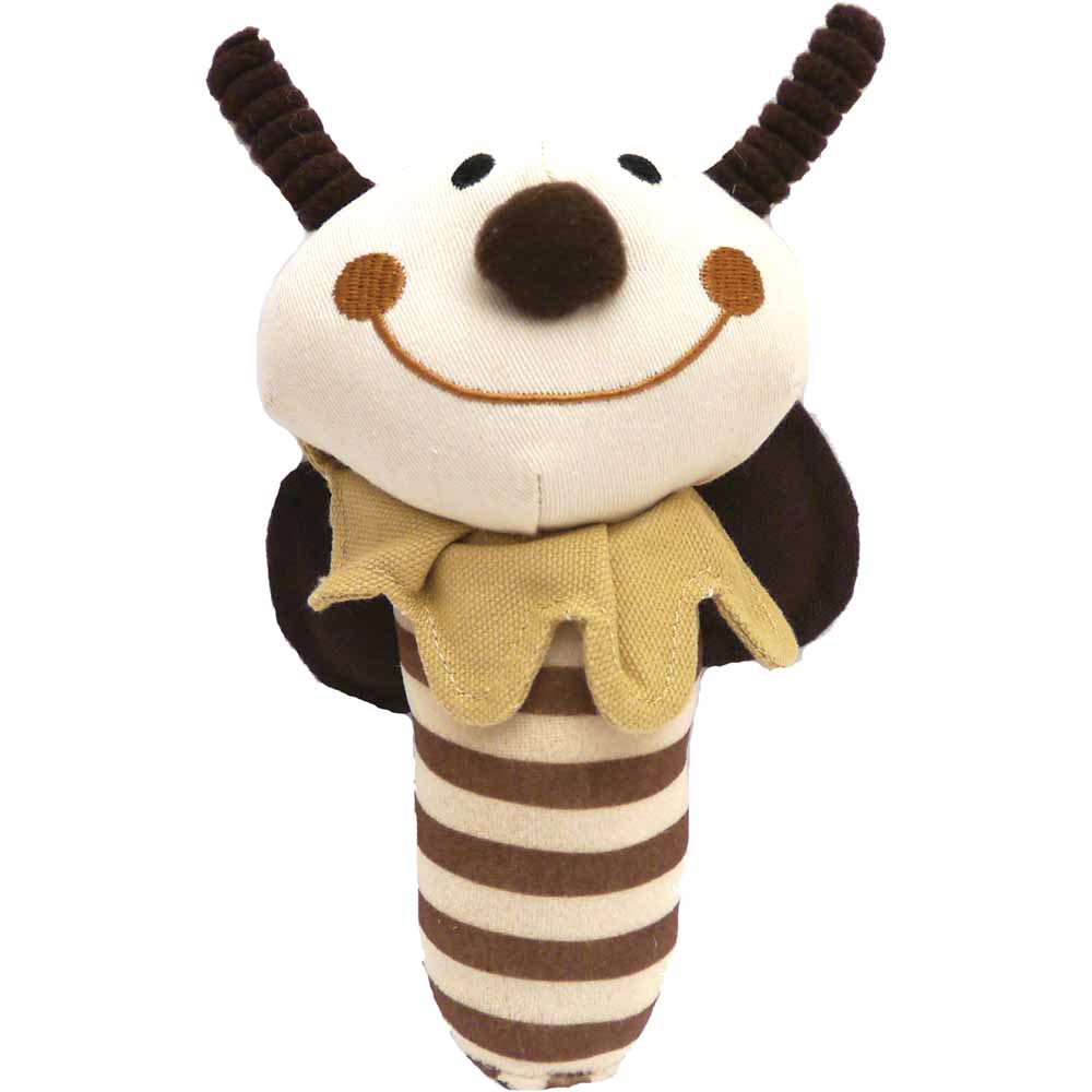 Rosewood Shake and Rattle Puppy Toy Image 1