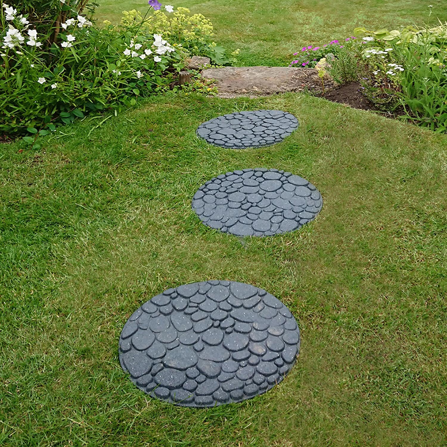River Rock Stepping Stone - Grey Image 3