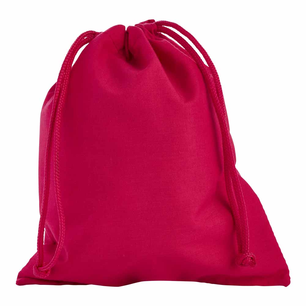 Wilko Pink Drawstring Toiletries Bag Image 2