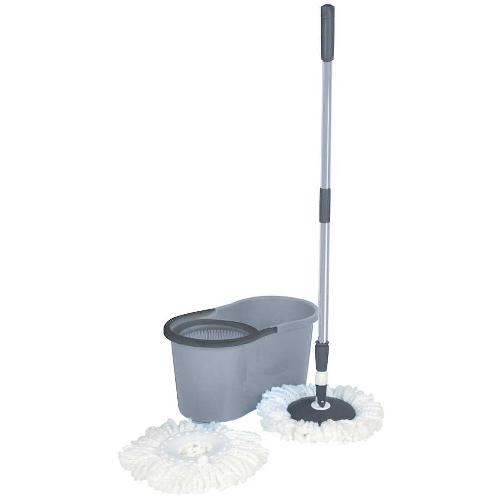 OurHouse Spin Mop and Bucket Image 1