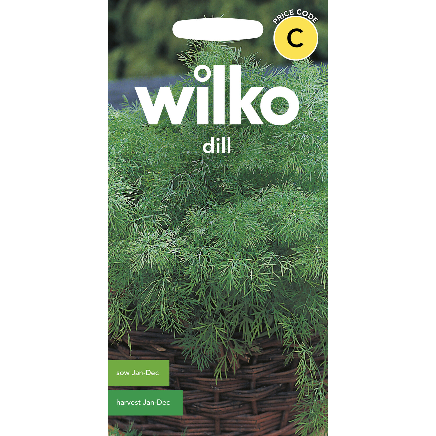 Wilko Dill Herb Seeds Image 1