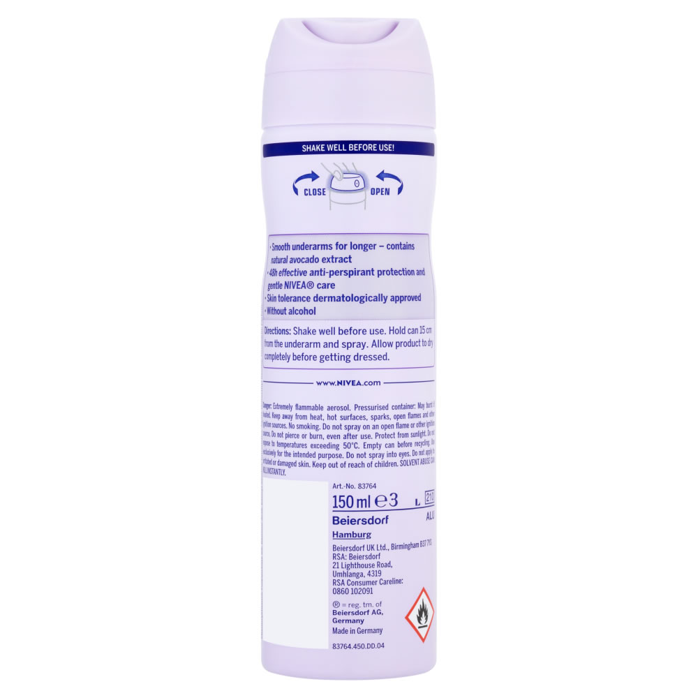 Nivea Anti-Perspirant Double Effect 48 Hour Violet Senses Deodorant 150ml Image 2