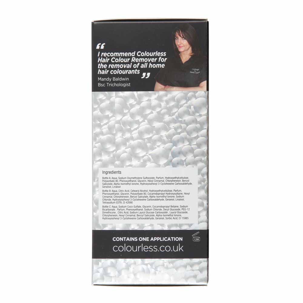 Colourless Hair Colour Remover Maximum Effect Wilko